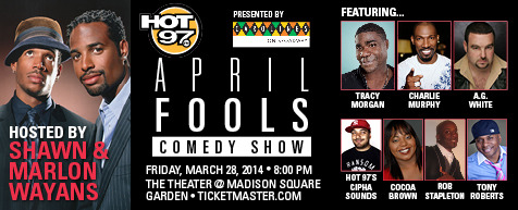 April Fool's Comedy Jam at Barclays Center