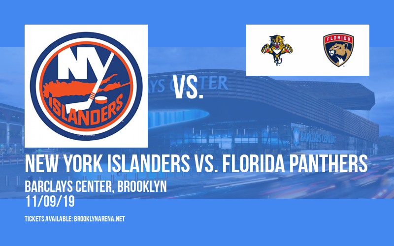 New York Islanders vs. Florida Panthers at Barclays Center tickets New York Islanders vs. Florida Panthers at Barclays Center
