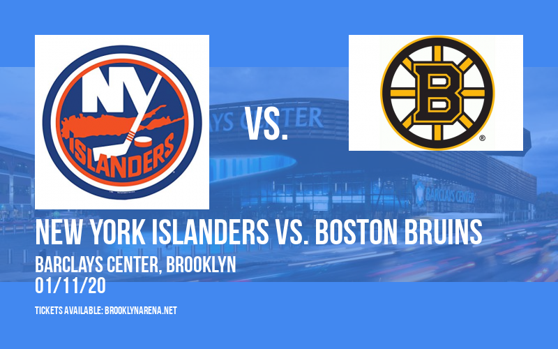 New York Islanders vs. Boston Bruins at Barclays Center tickets New York Islanders vs. Boston Bruins at Barclays Center