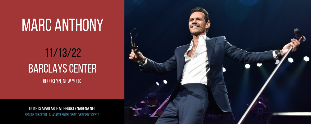Marc Anthony at Barclays Center