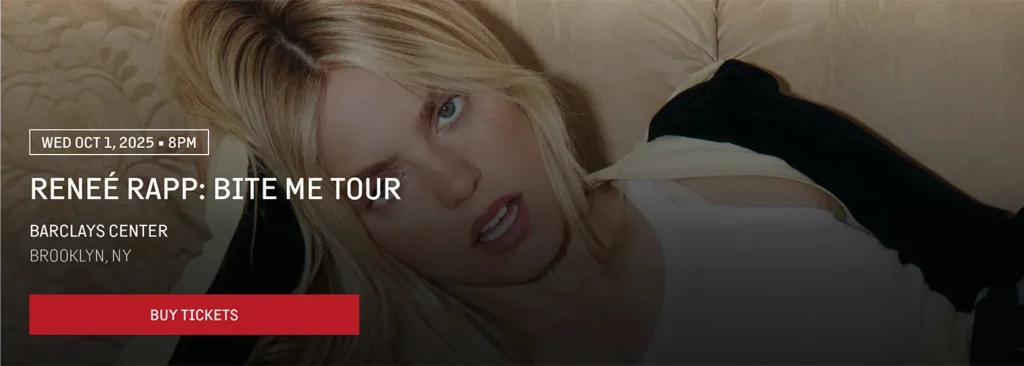 Renee Rapp at Barclays Center