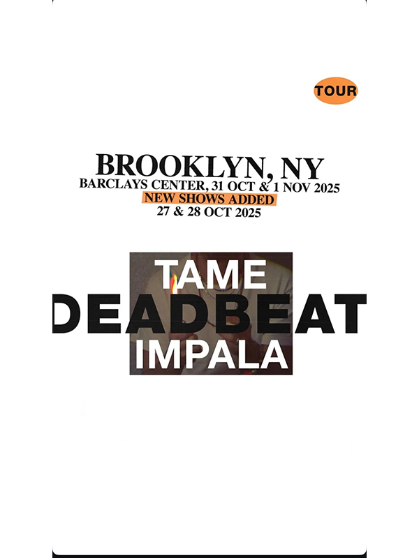 Tame Impala tickets