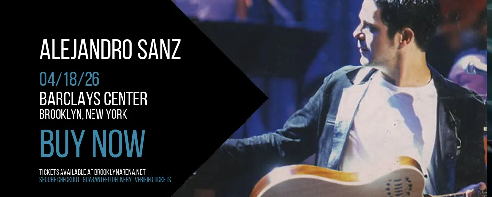 Alejandro Sanz at Barclays Center