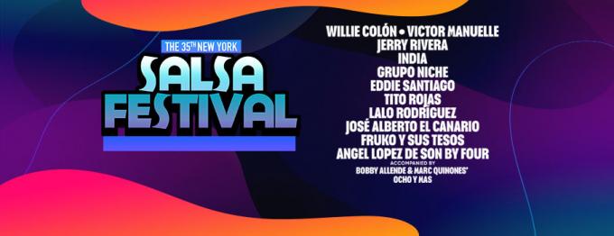 New York Salsa Festival: Willie Colon, Victor Manuelle, Jerry Rivera & Grupo Niche