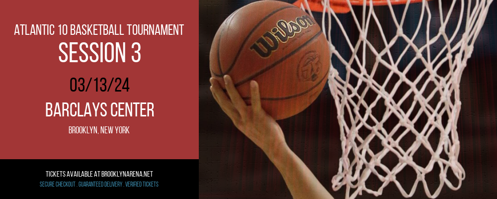 Atlantic 10 Basketball Tournament at Barclays Center