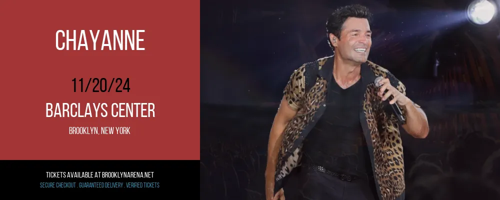 Chayanne at Barclays Center