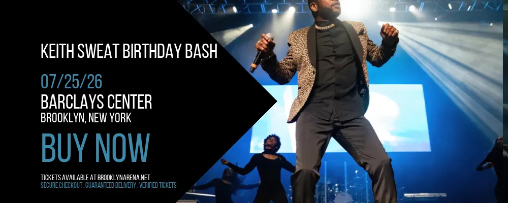 Keith Sweat Birthday Bash at Barclays Center